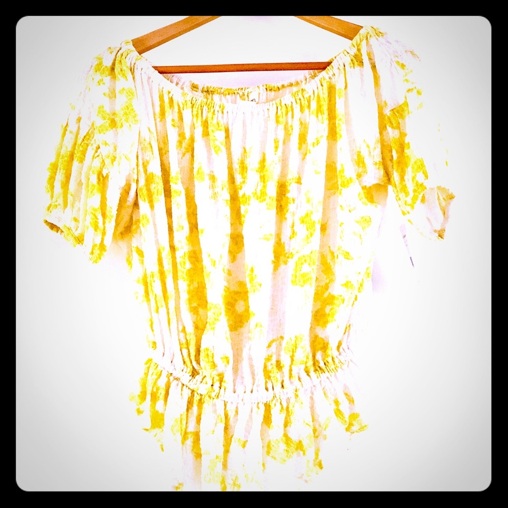 Free people off shoulder top